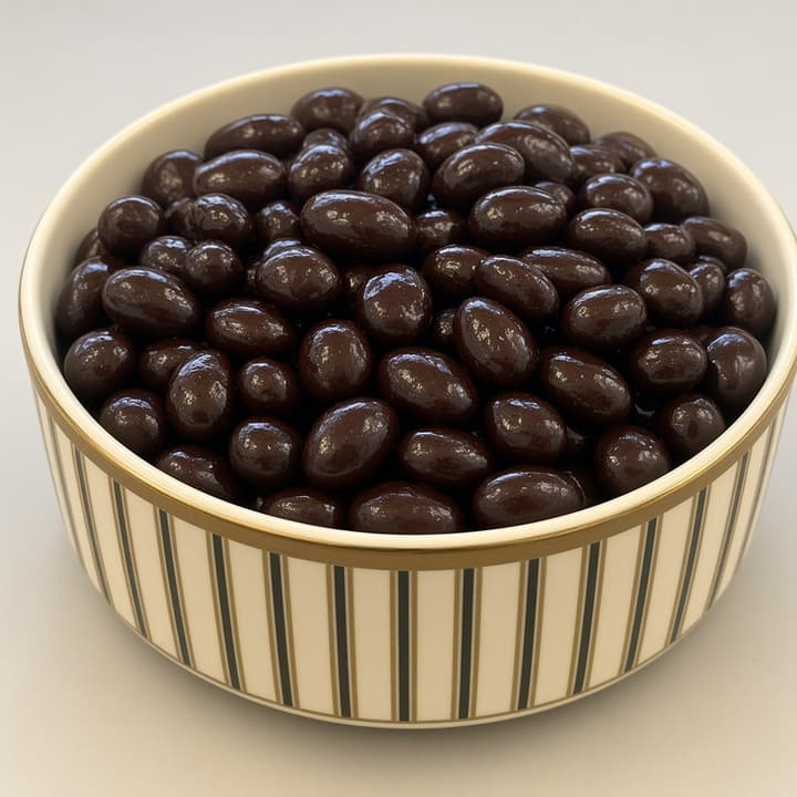 Chocolade rozijnen puur