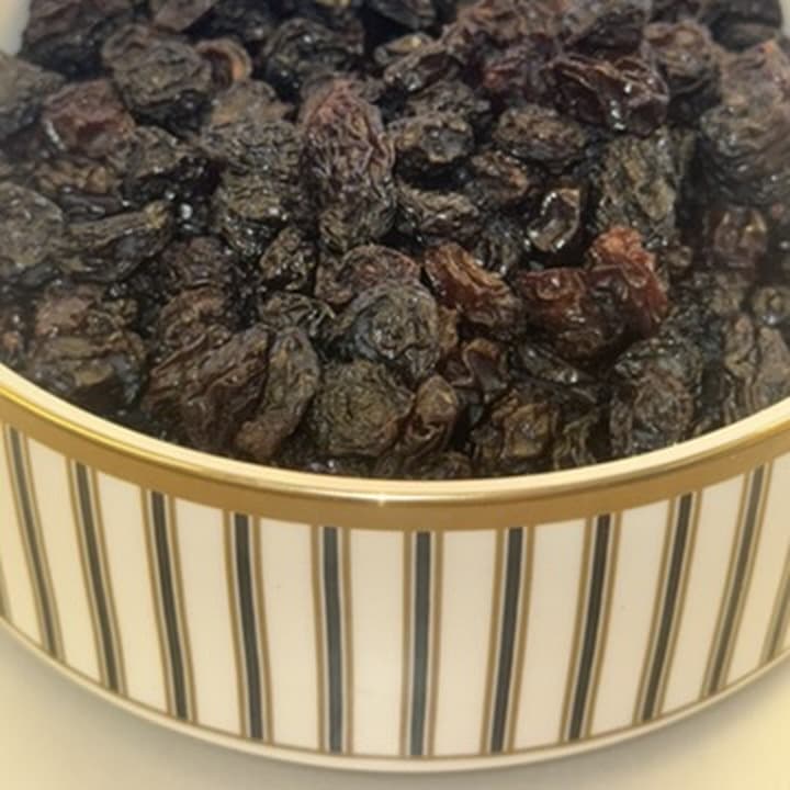 Grote blauwe rozijnen